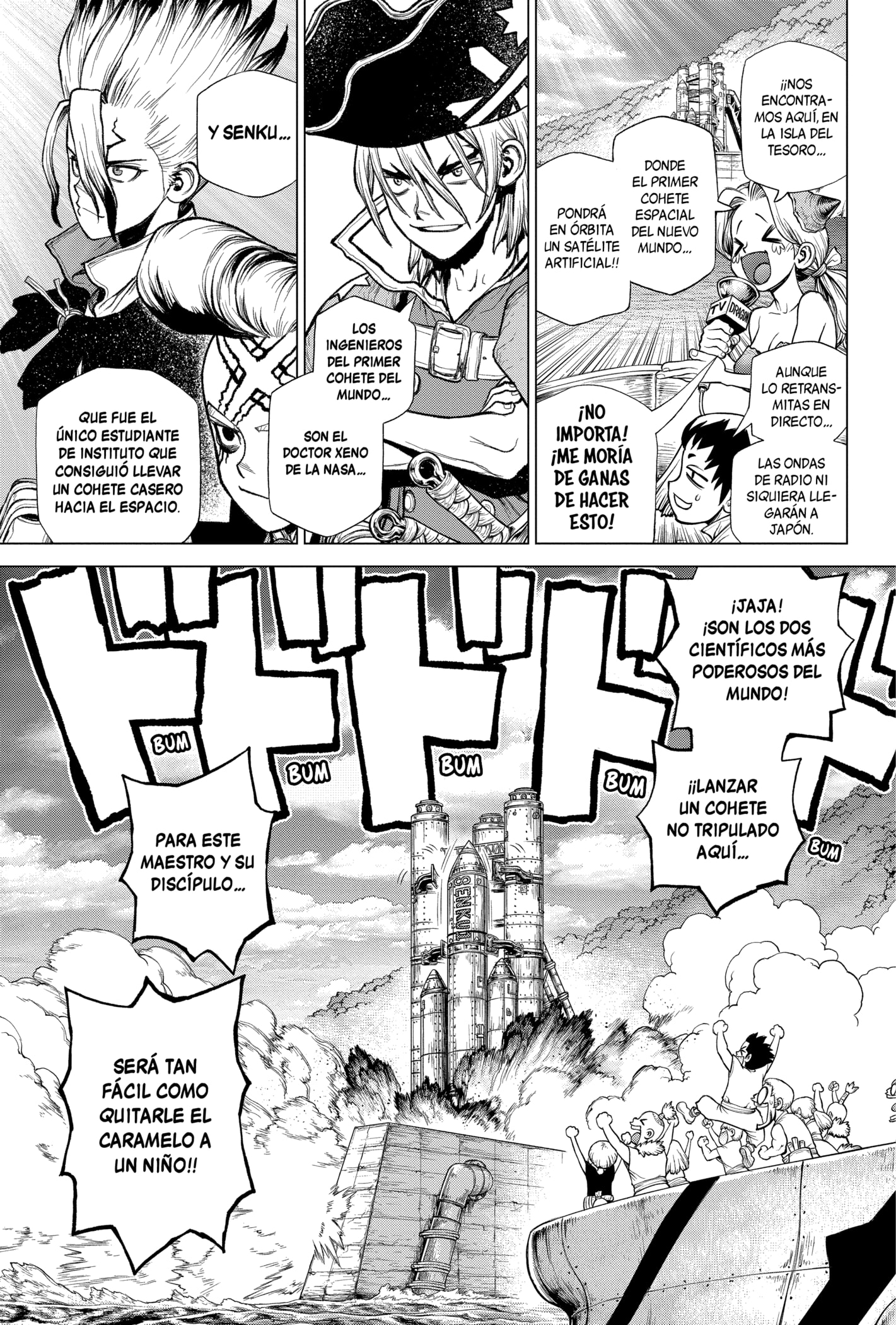 Read Dr. Stone Español Manga Online