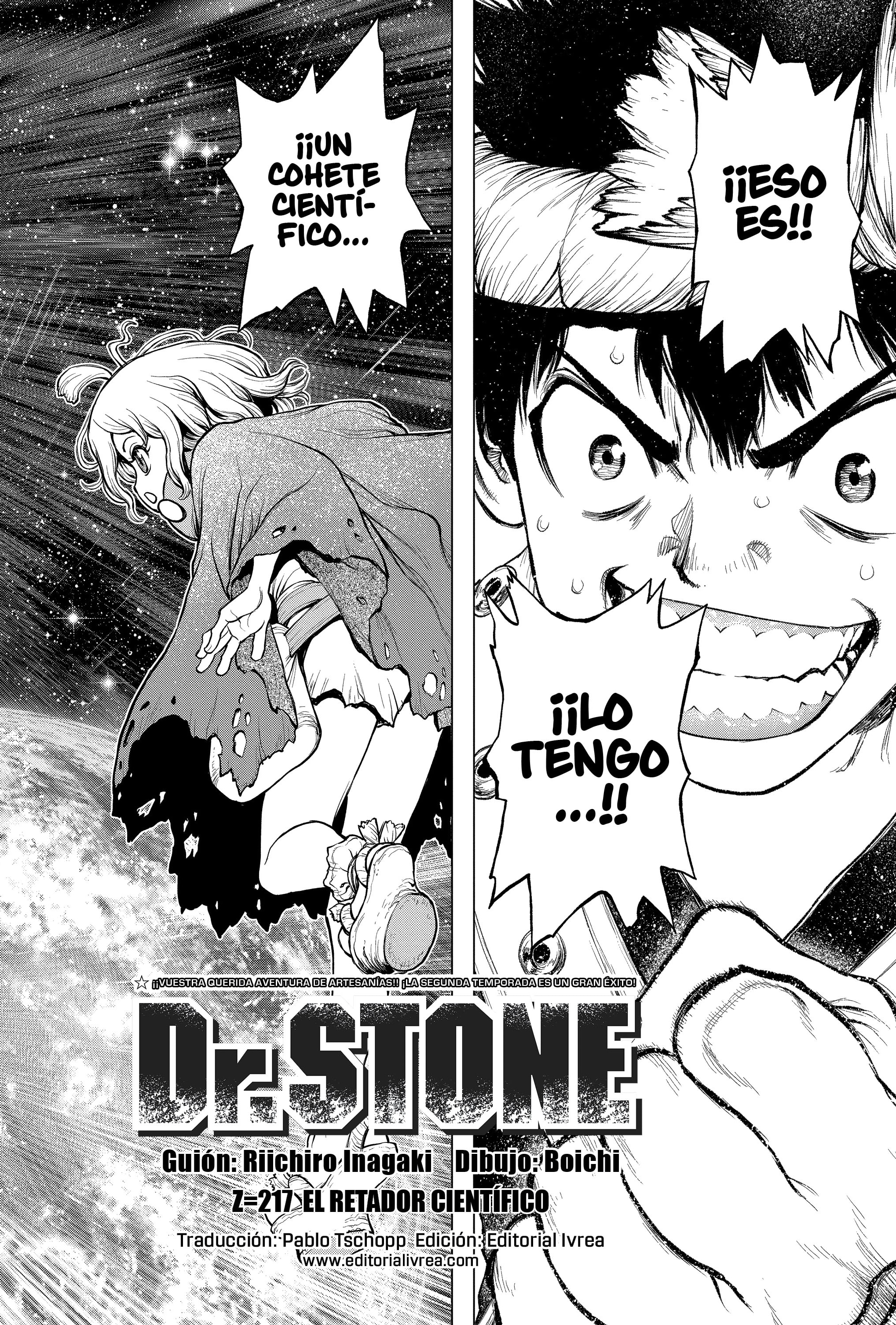 Read Dr. Stone Español Manga Online