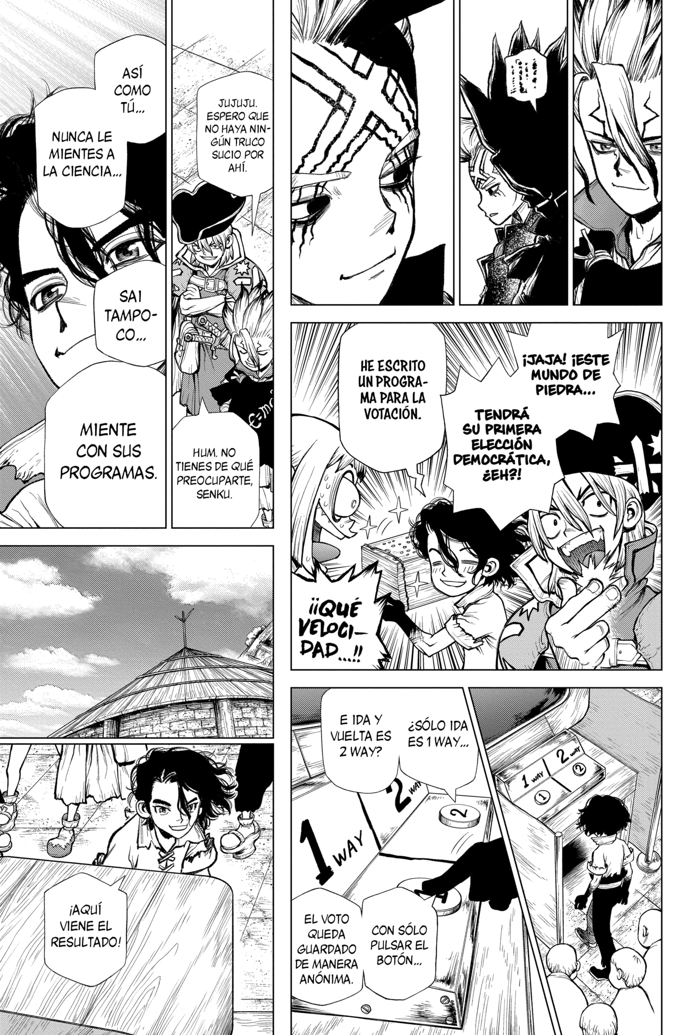 Read Dr. Stone Español Manga Online