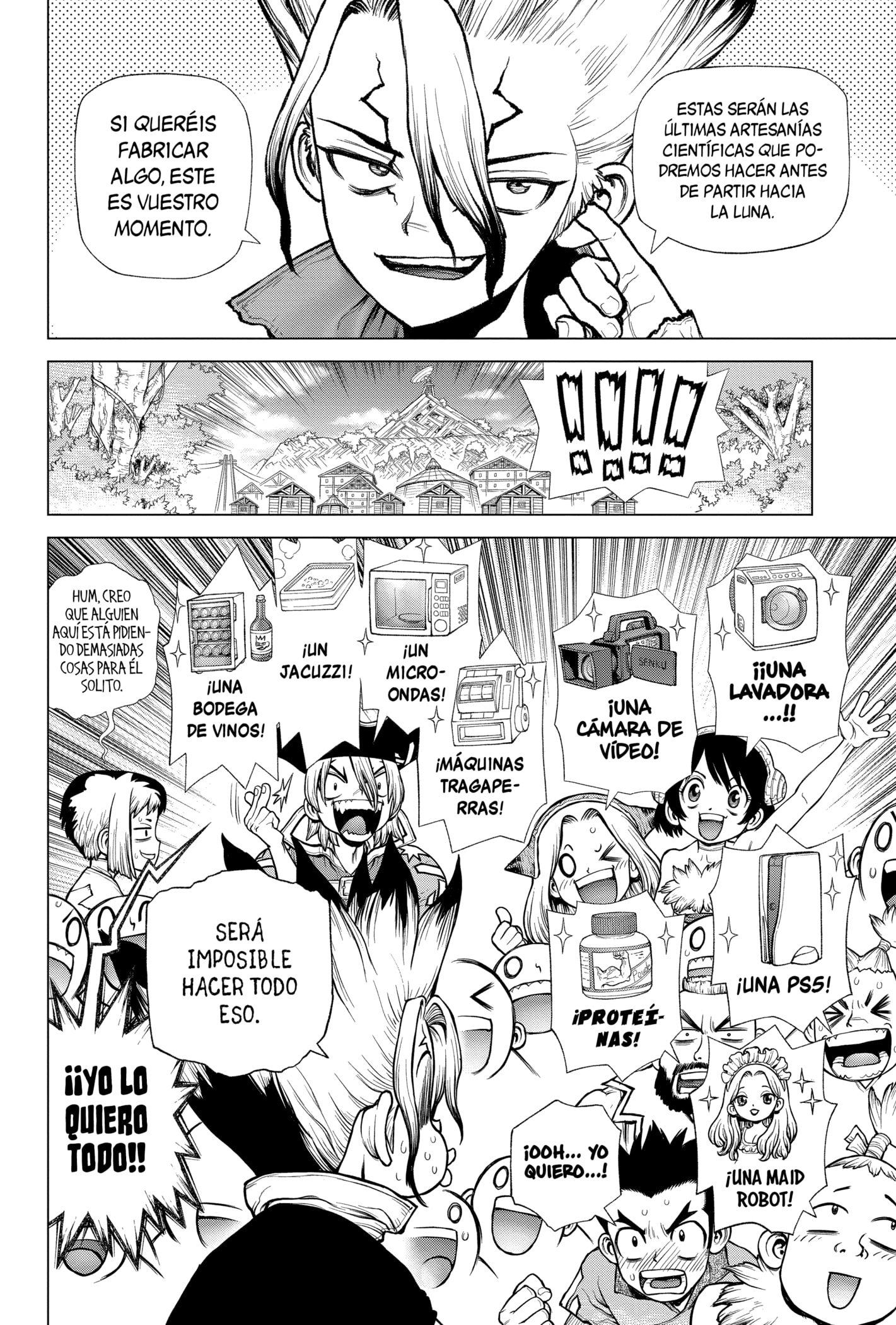 Read Dr. Stone Español Manga Online