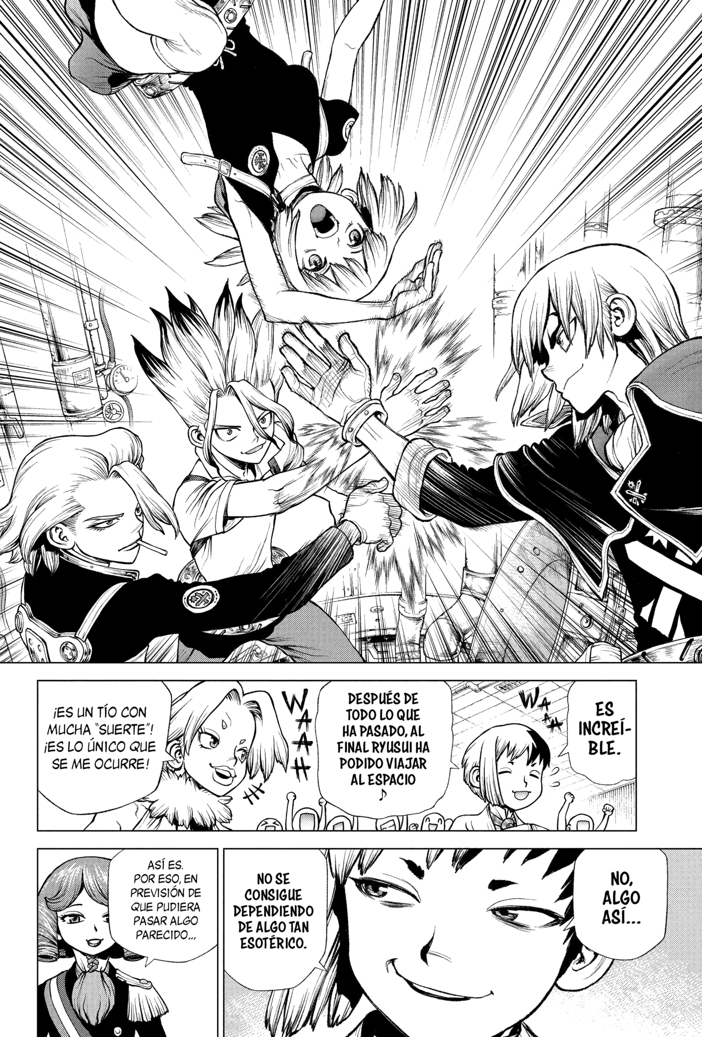 Read Dr. Stone Español Manga Online