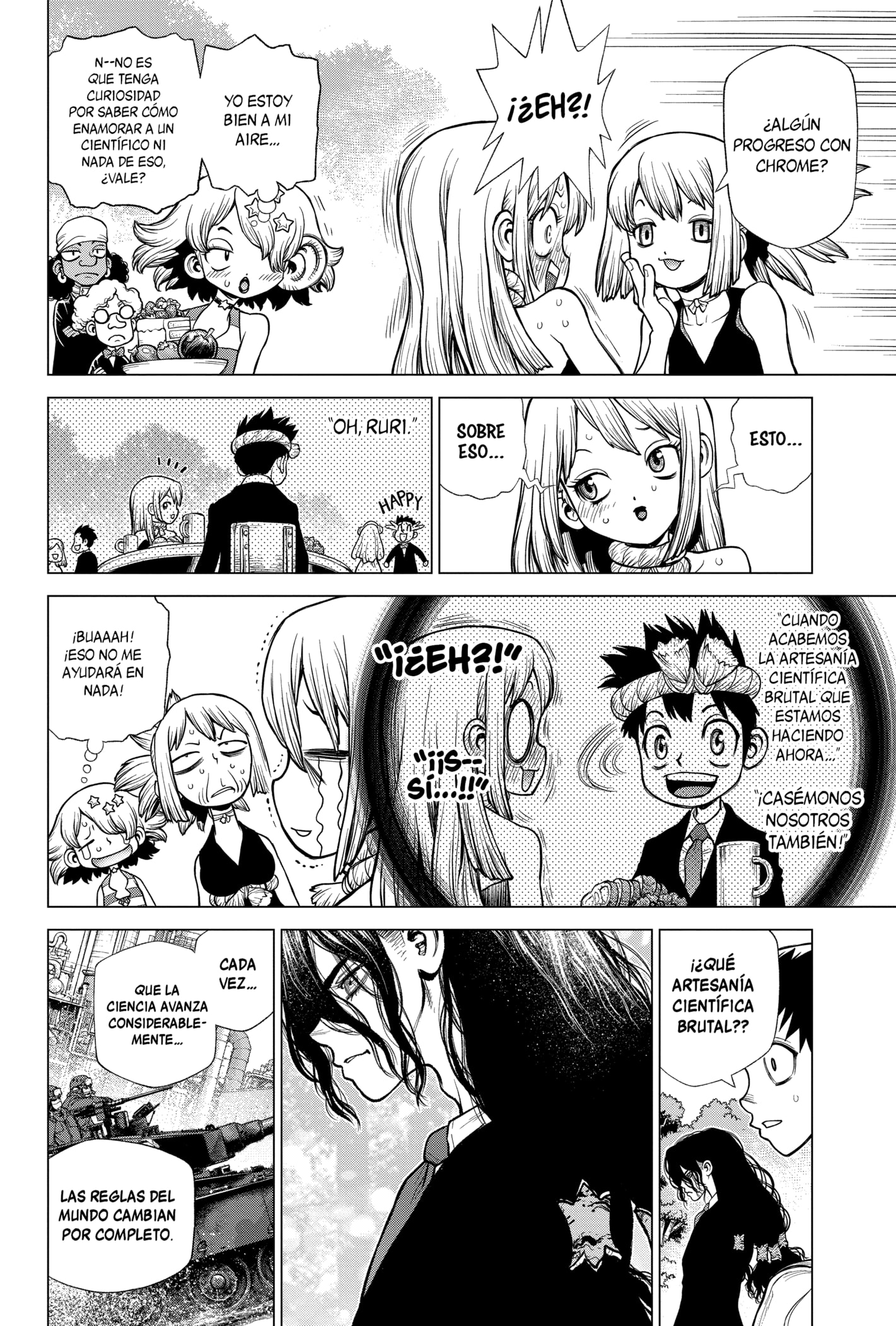 Read Dr. Stone Español Manga Online