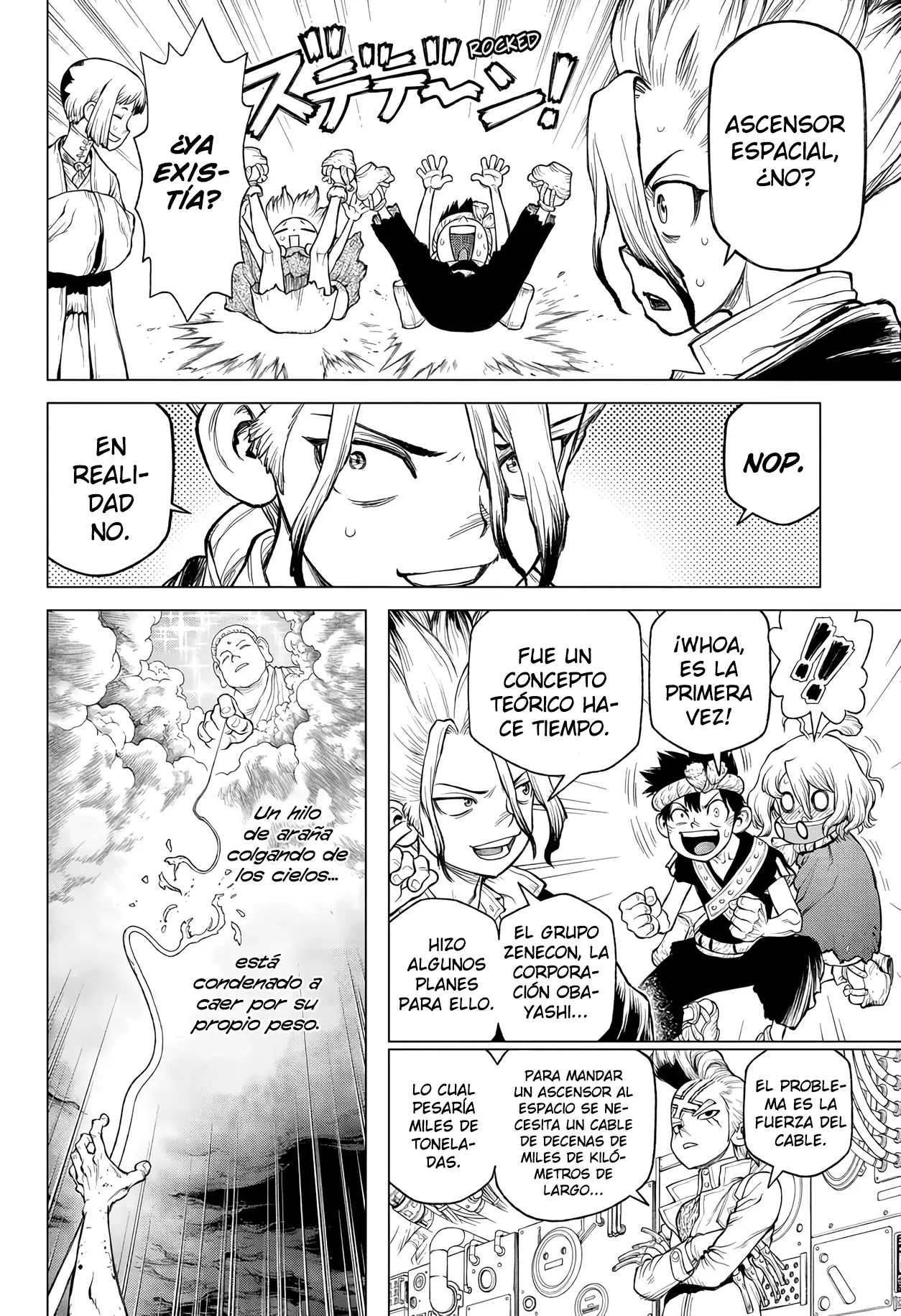Read Dr. Stone Español Manga Online