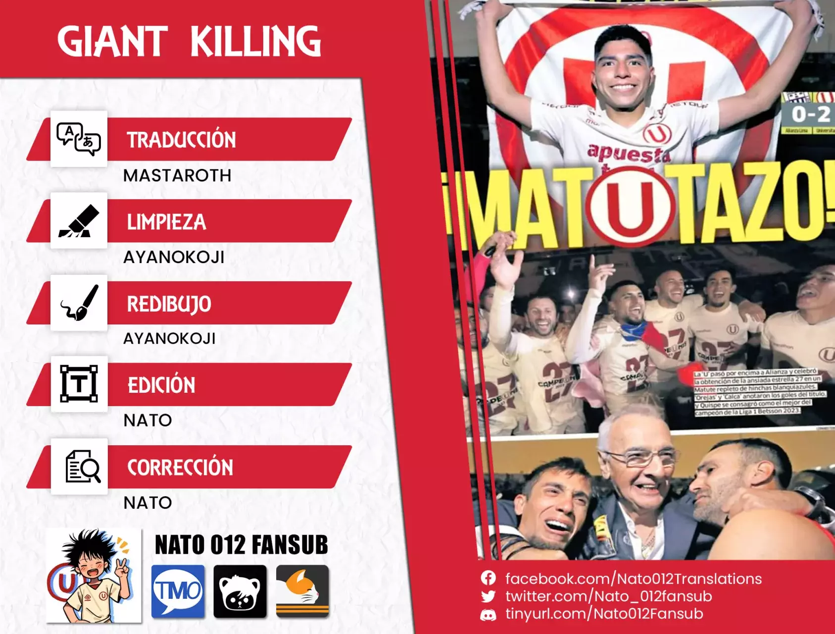 Read Giant Killing Español Manga Online