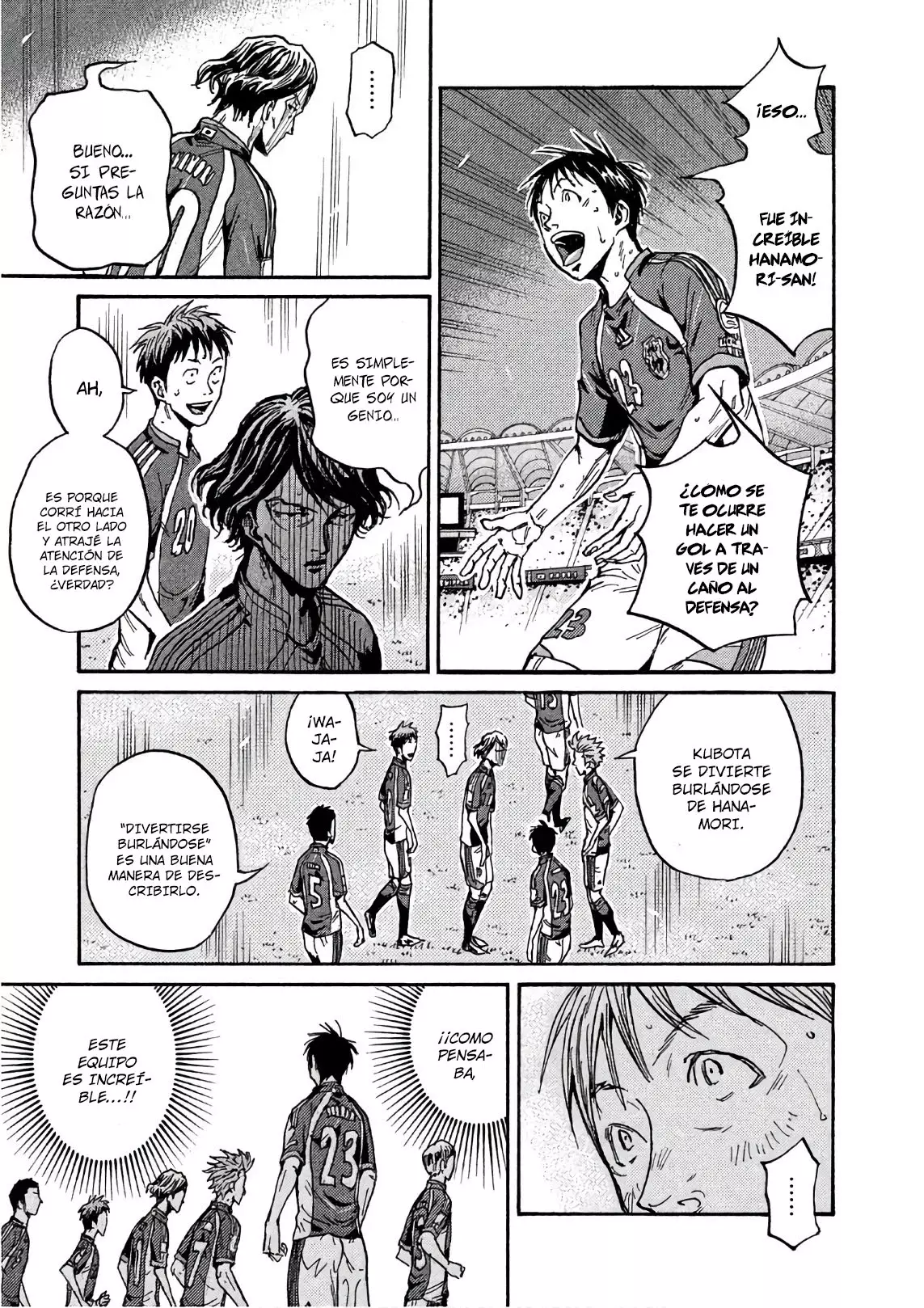 Read Giant Killing Español Manga Online