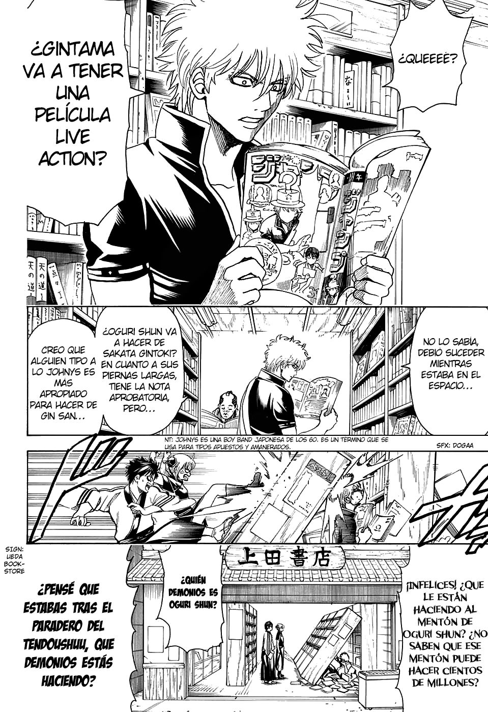 Read Gintama Español Manga Online