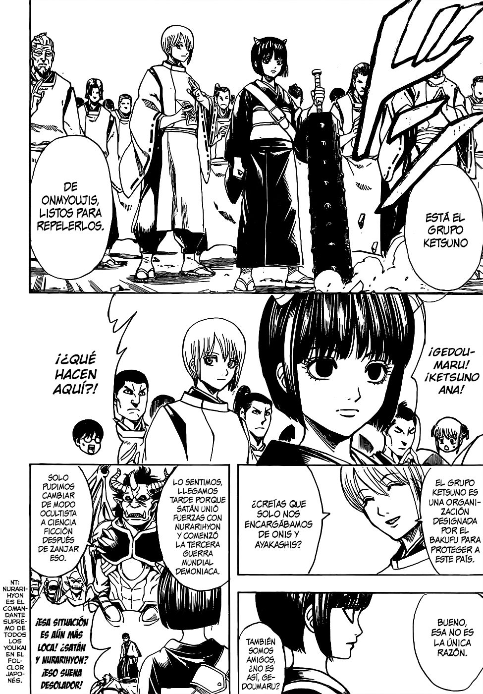 Read Gintama Español Manga Online