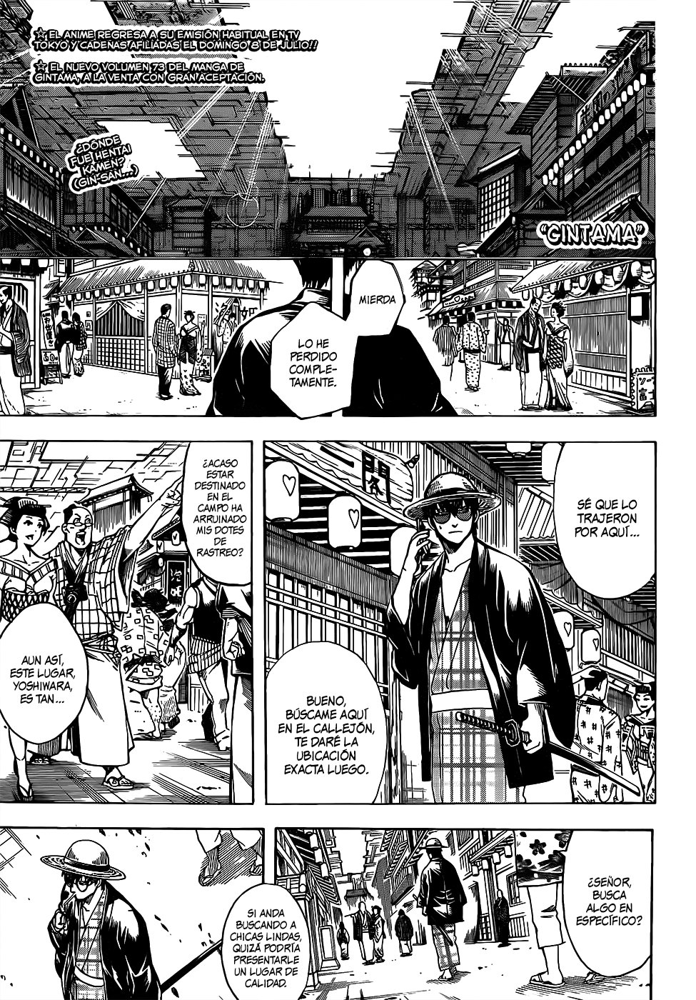 Read Gintama Español Manga Online