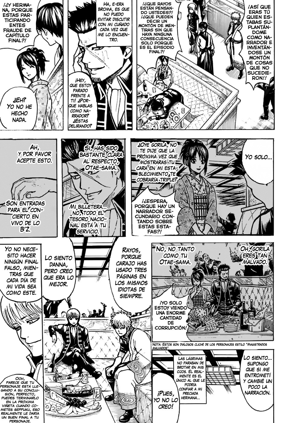 Read Gintama Español Manga Online