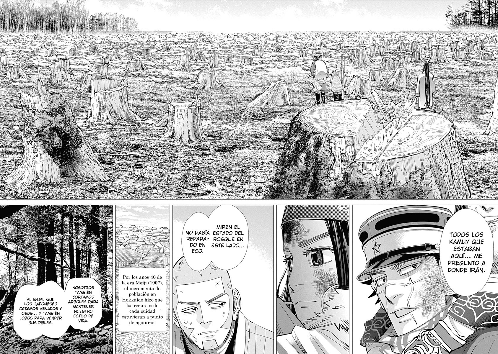 Read Golden Kamuy Español Manga Online