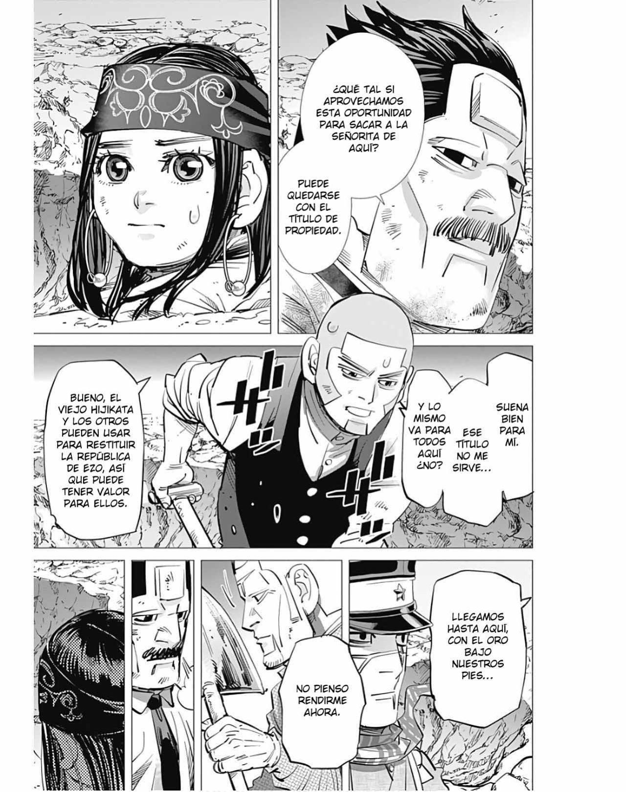 Read Golden Kamuy Español Manga Online