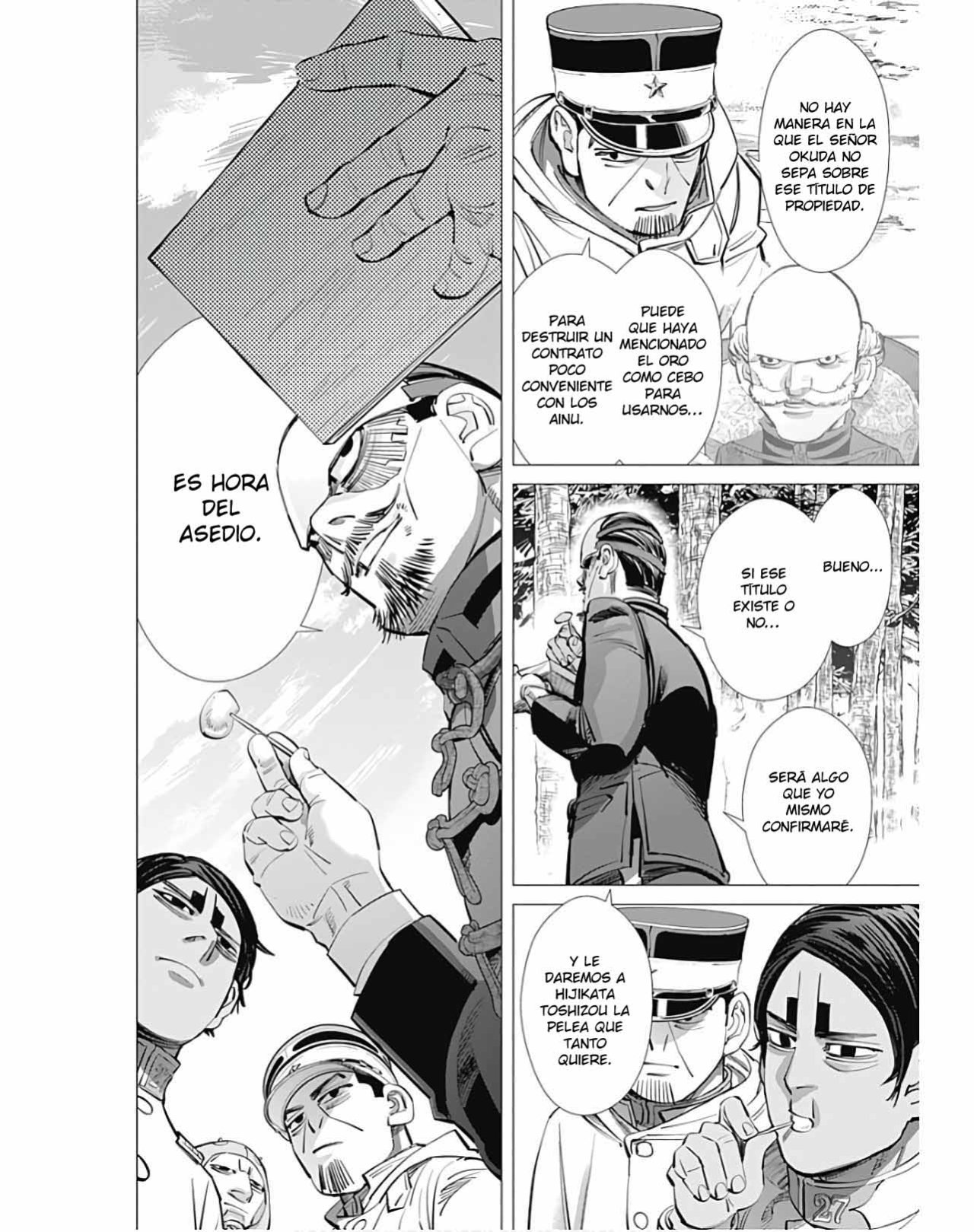 Read Golden Kamuy Español Manga Online