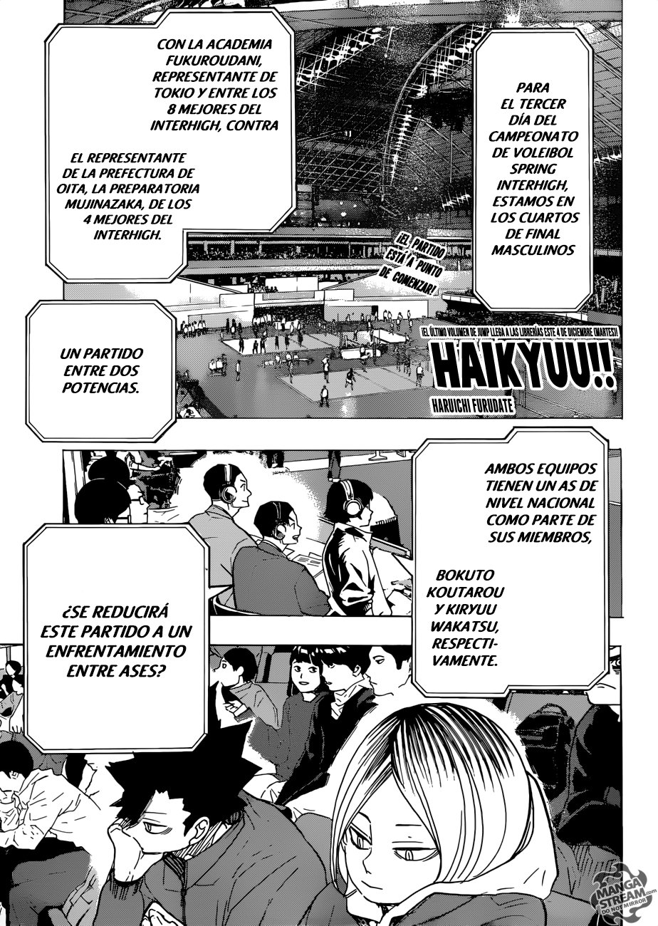 Read Haikyu!! Español Manga Online
