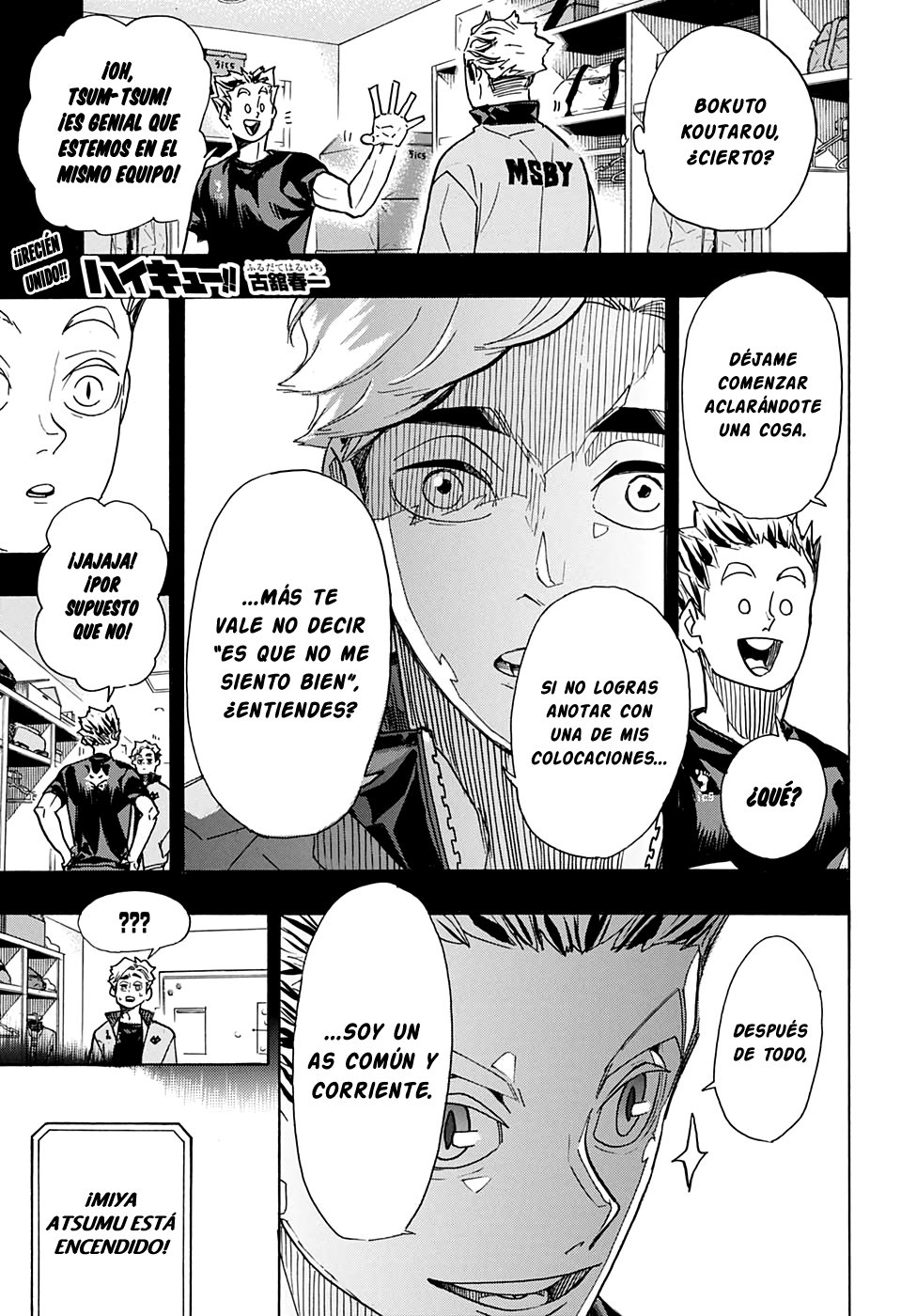 Read Haikyu!! Español Manga Online