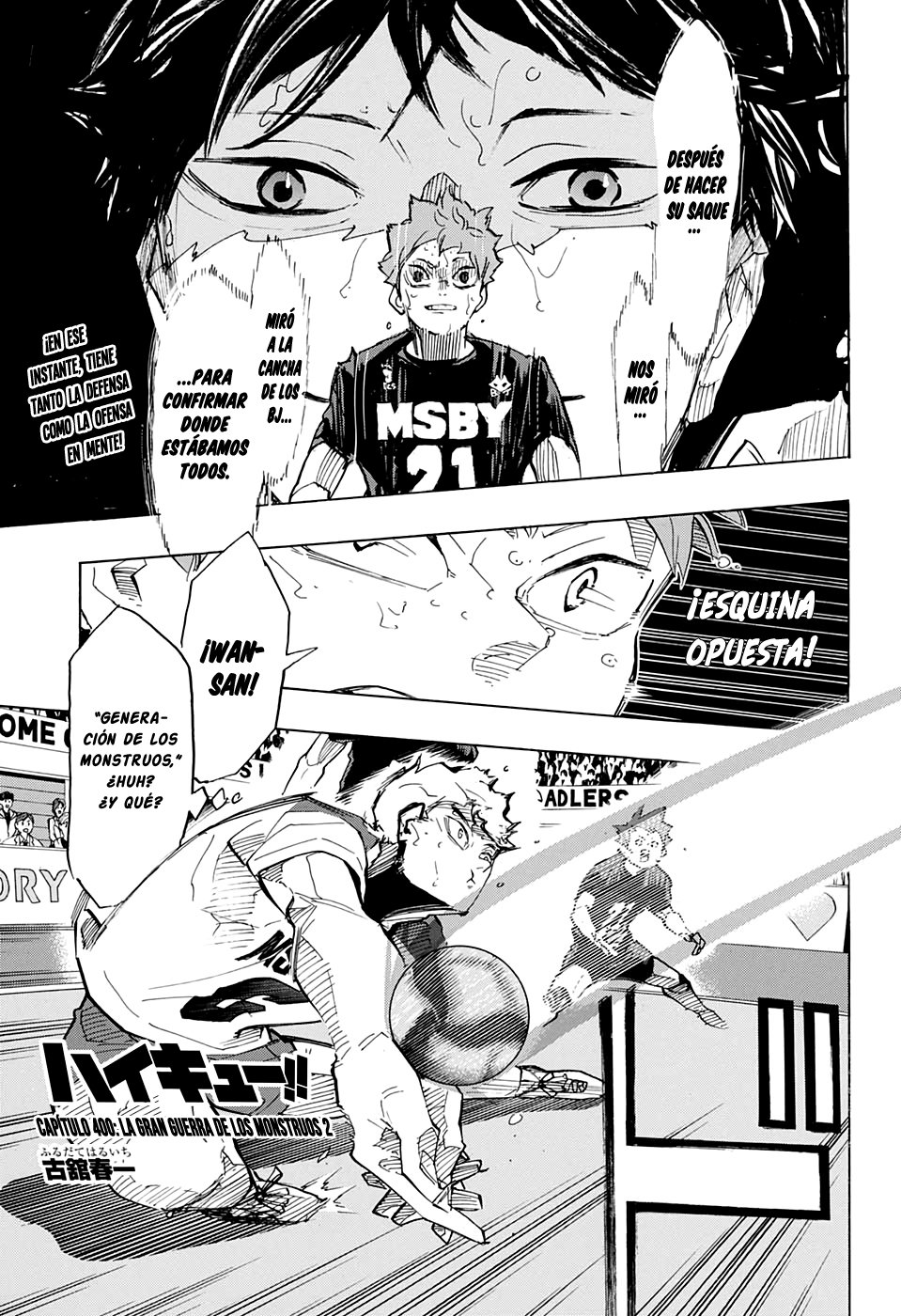 Read Haikyu!! Español Manga Online