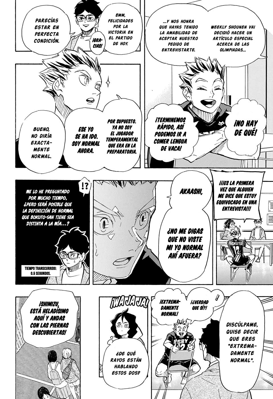 Read Haikyu!! Español Manga Online