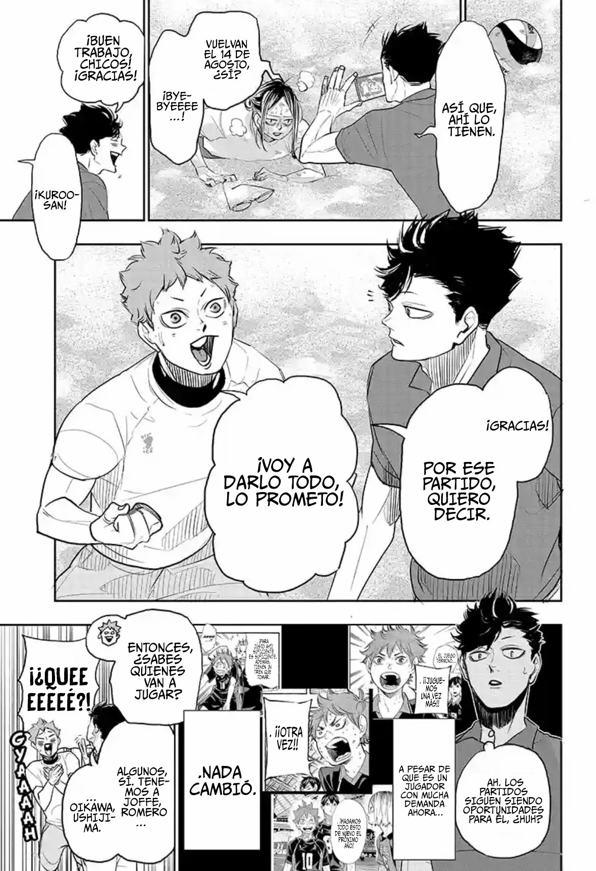 Read Haikyu!! Español Manga Online