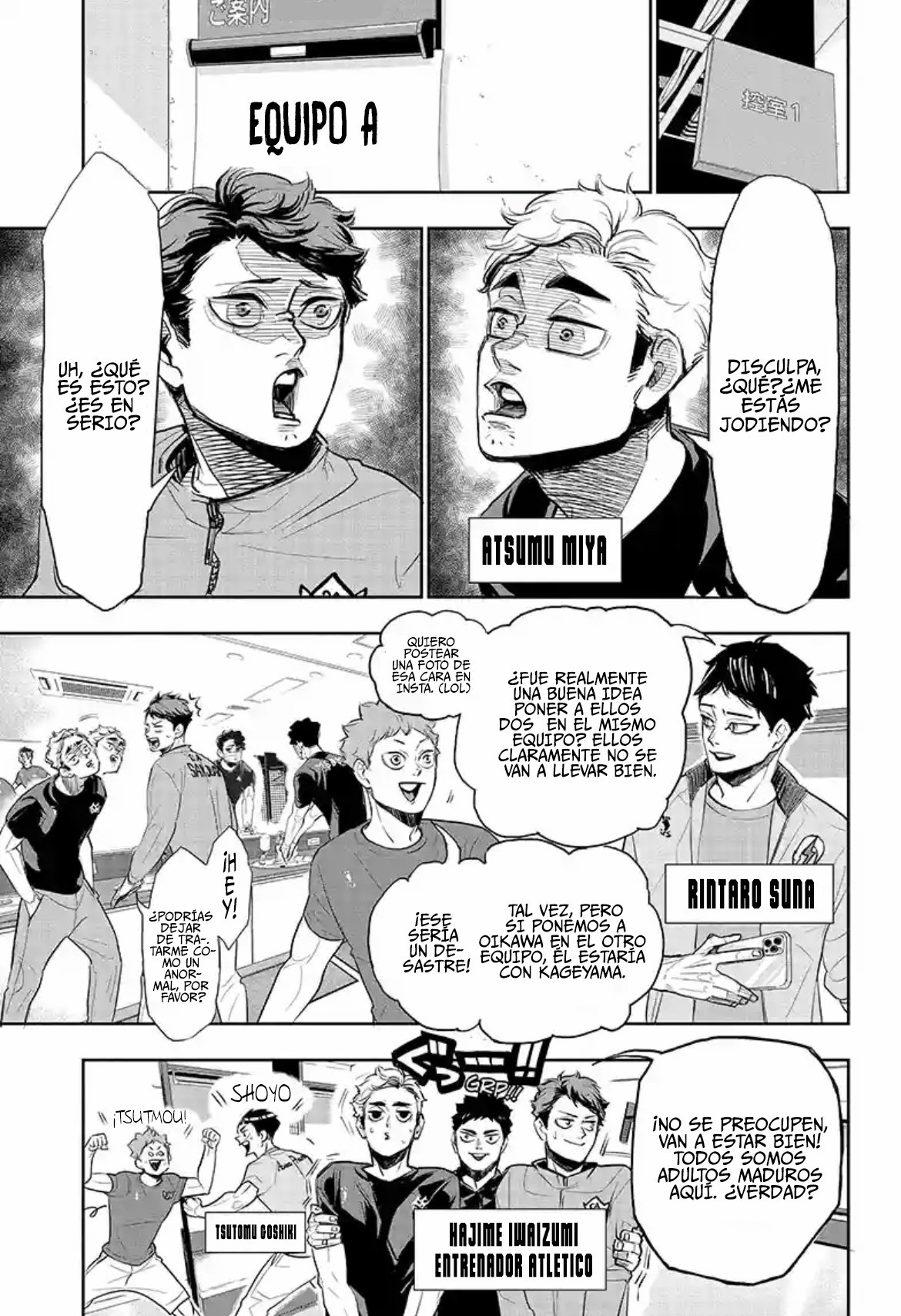 Read Haikyu!! Español Manga Online