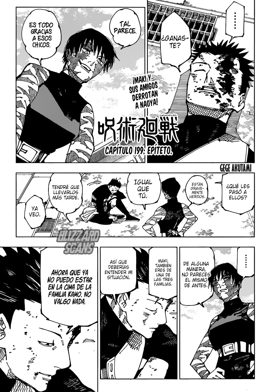 Read Jujutsu Kaisen Español Manga Online