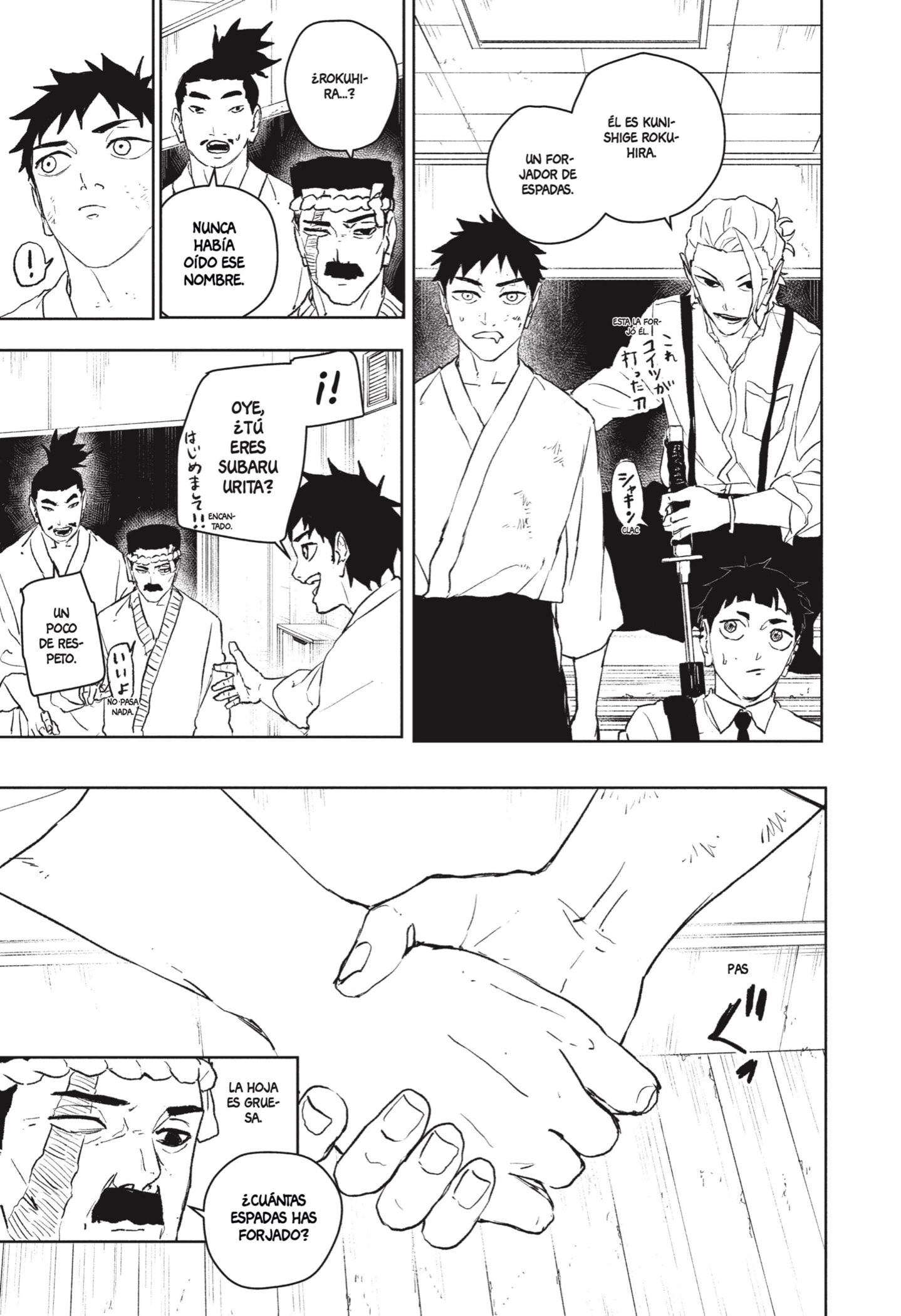 Read Kagurabachi Español Manga Online