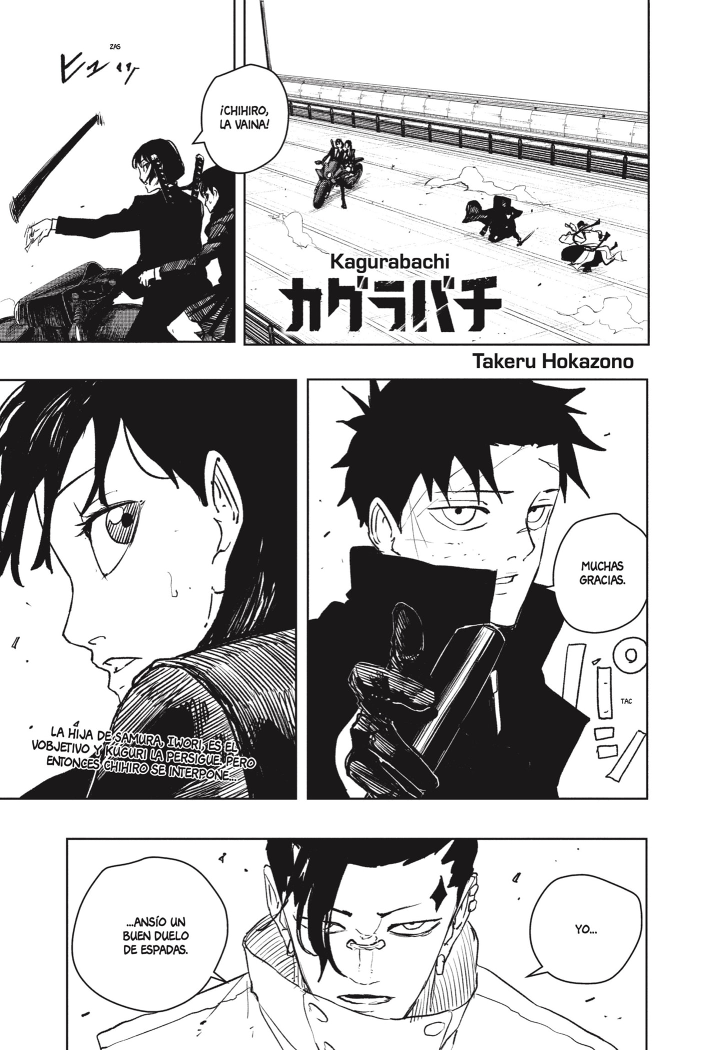 Read Kagurabachi Español Manga Online