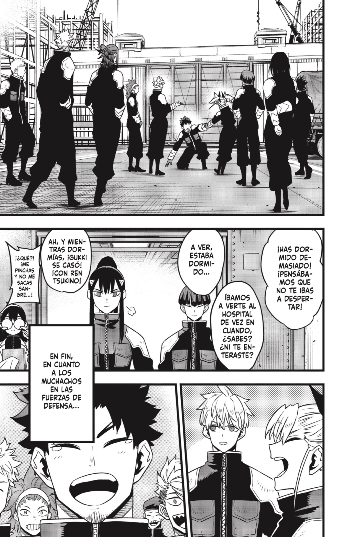 Read Kaiju No. 8 Español Manga Online