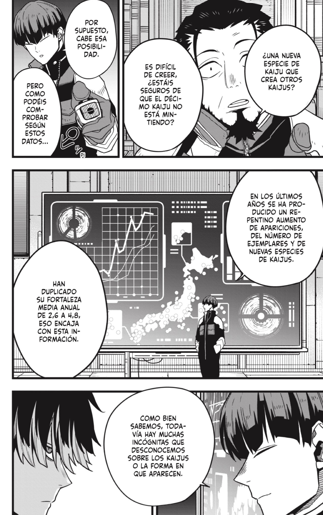 Read Kaiju No. 8 Español Manga Online
