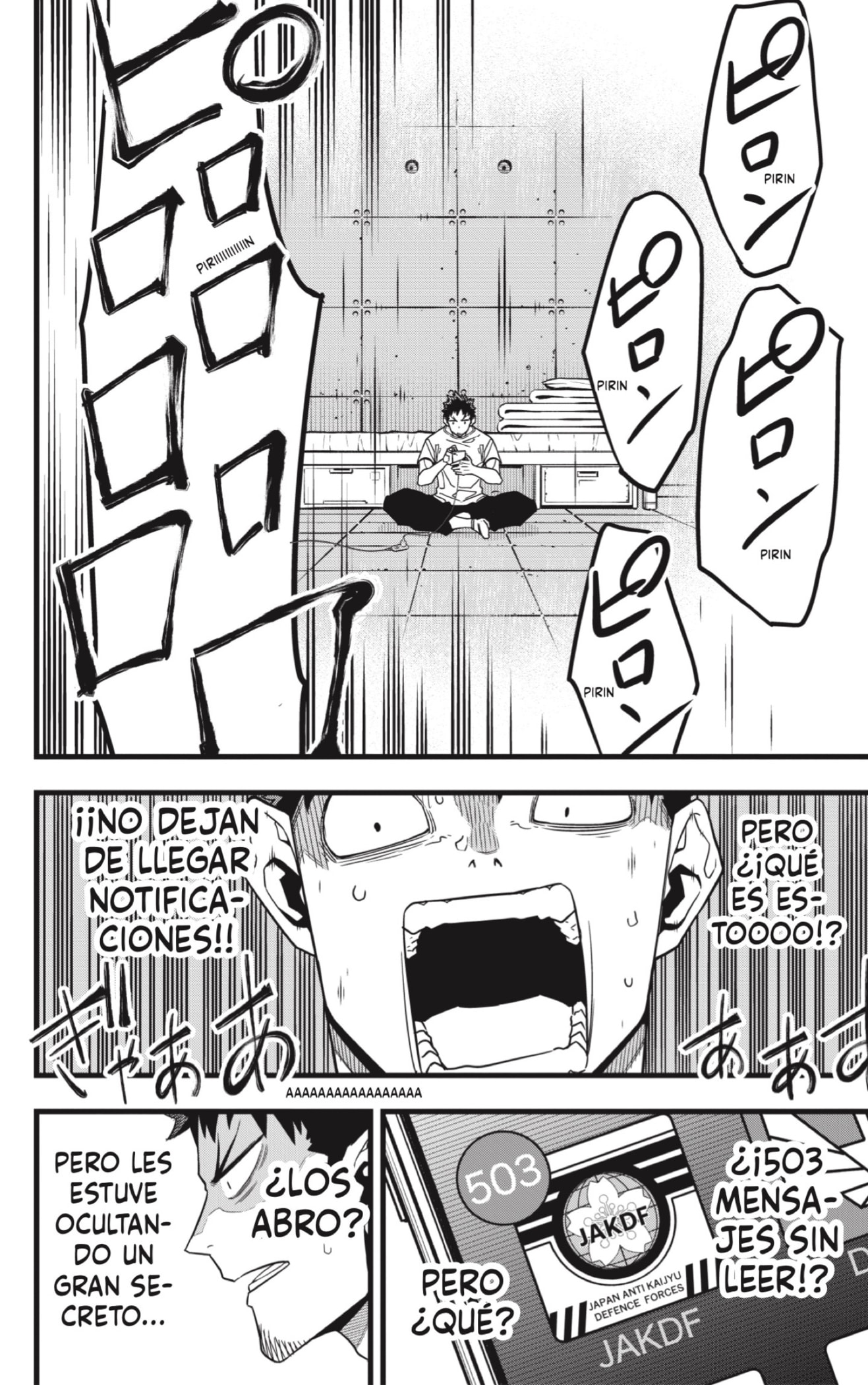 Read Kaiju No. 8 Español Manga Online