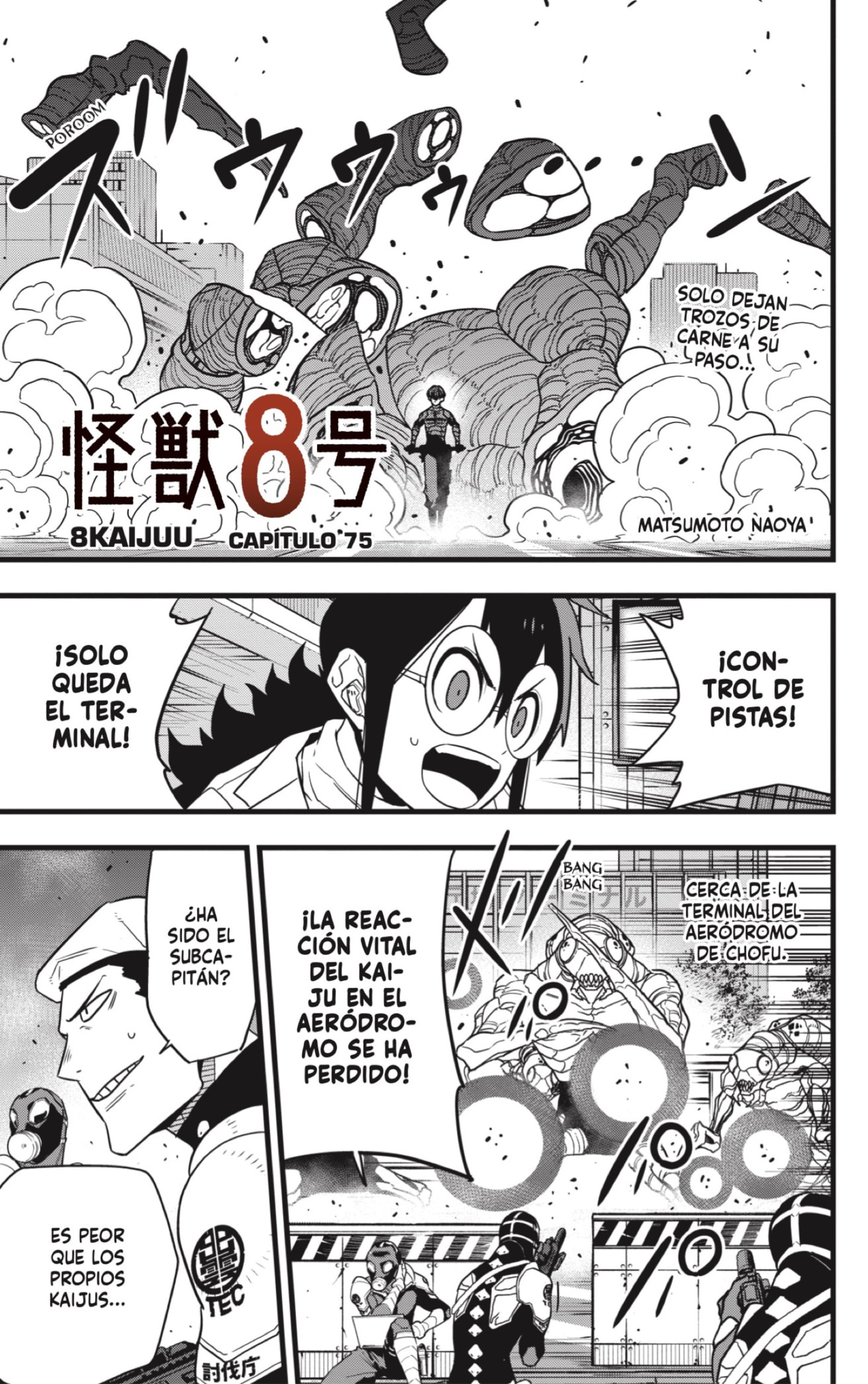 Read Kaiju No. 8 Español Manga Online