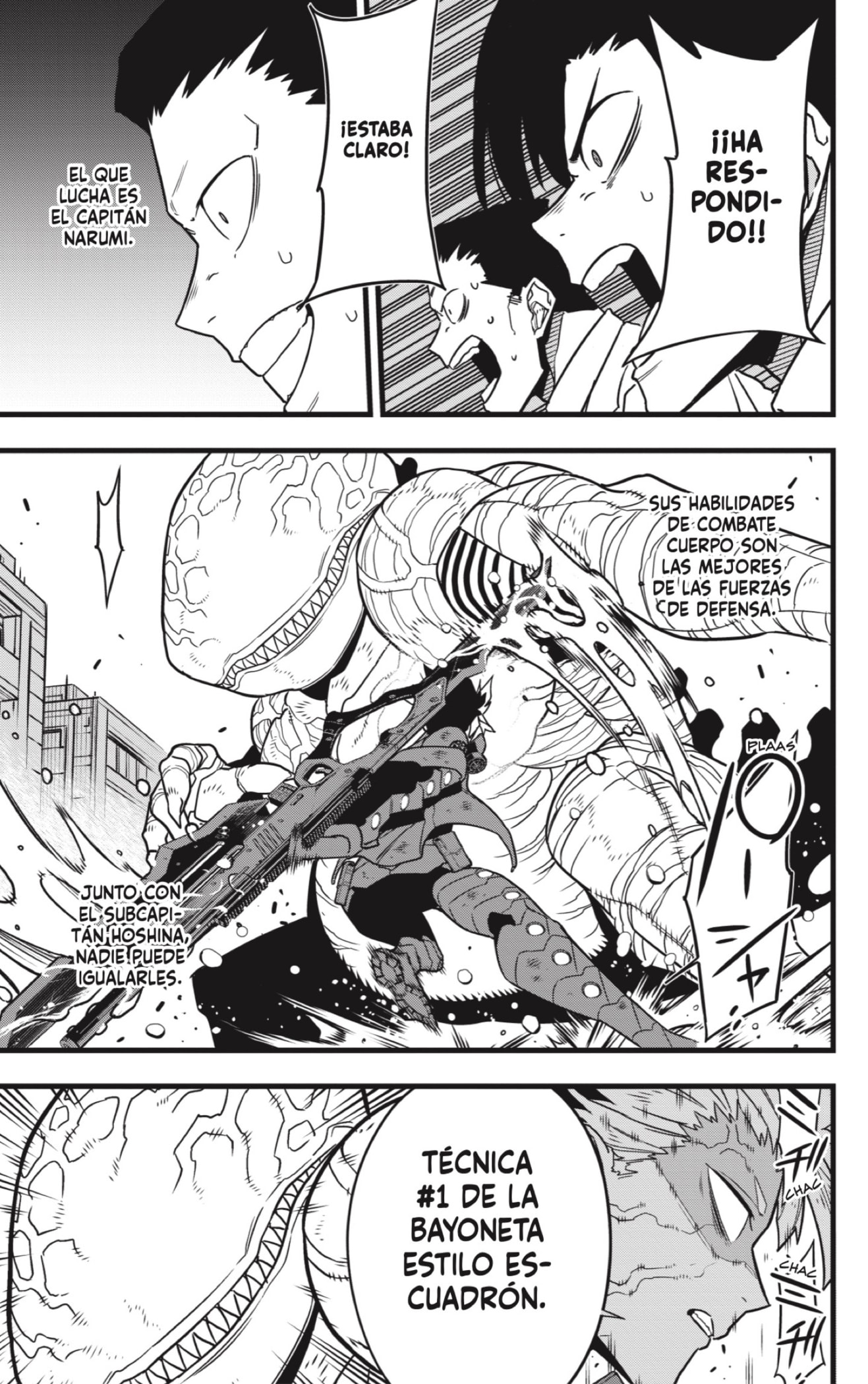 Read Kaiju No. 8 Español Manga Online