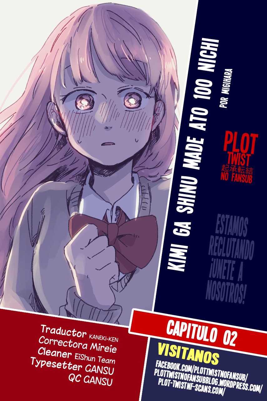 Read Kimi ga Shinu Made Ato Hyaku Nichi Español Manga Online