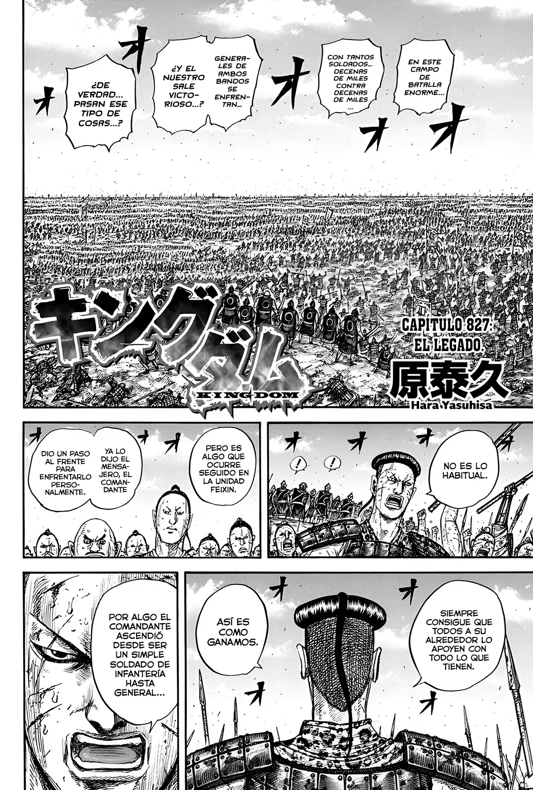 Read Kingdom Español Manga Online