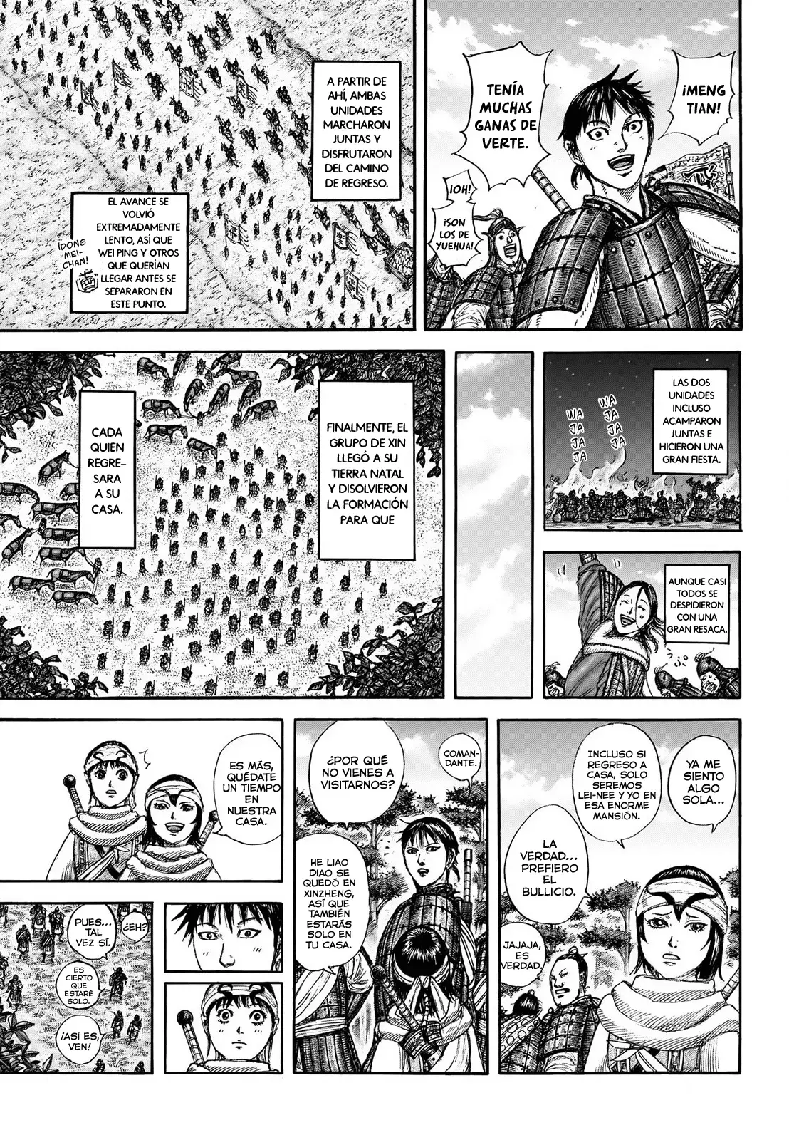 Read Kingdom Español Manga Online