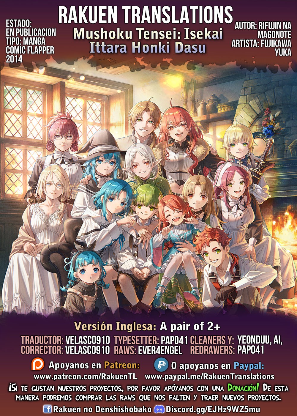 Read Mushoku Tensei_ Jobless Reincarnation Español Manga Online