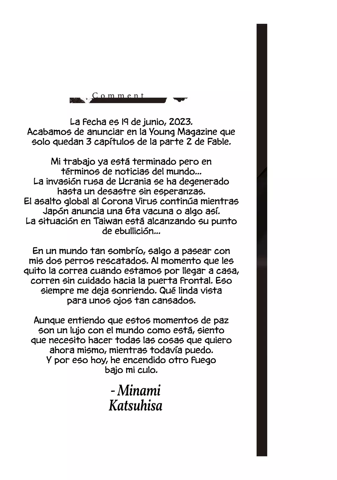 Read The Fable_ The Second Contact Español Manga Online