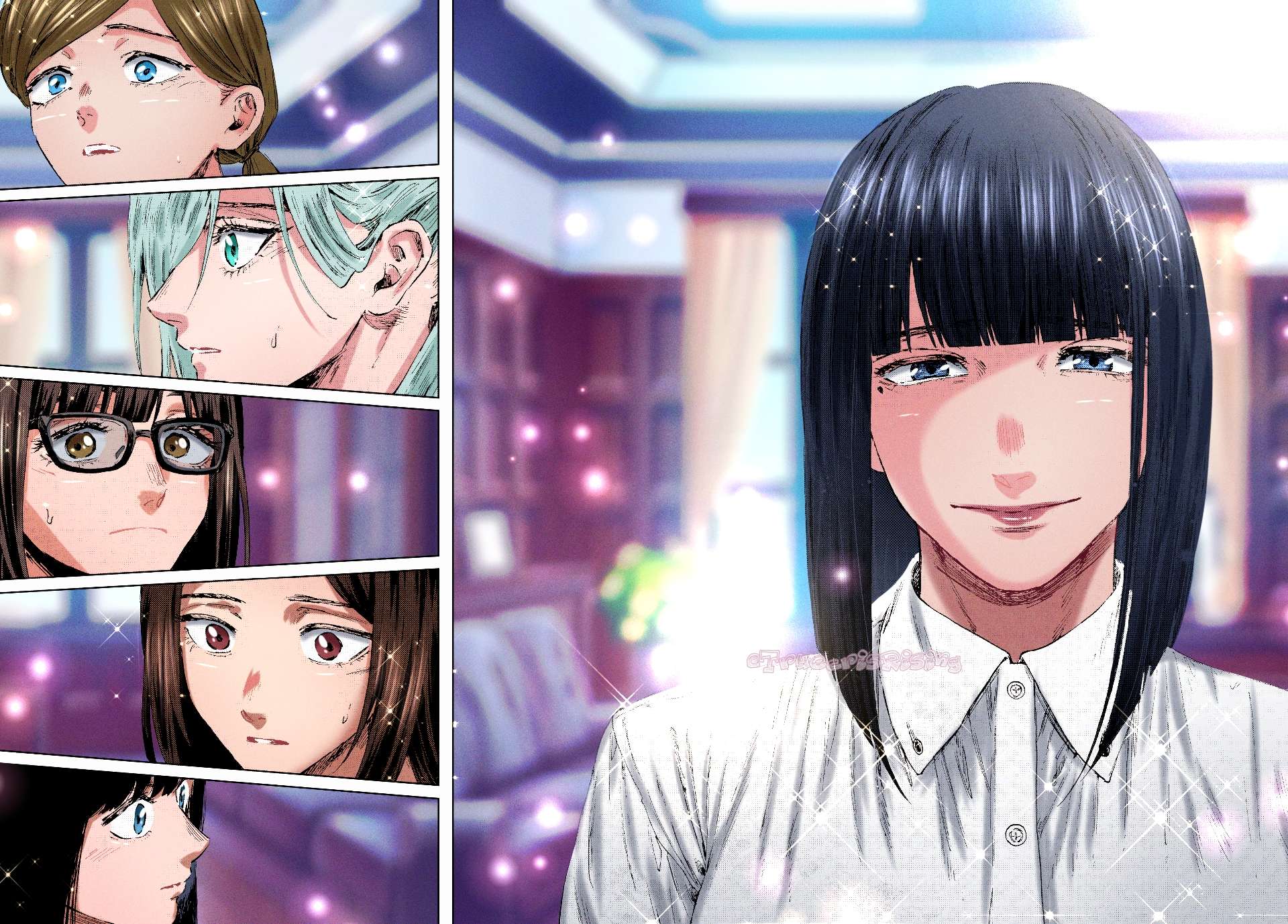 Read The Fragrant Flower Blooms with Dignity Español Manga Online