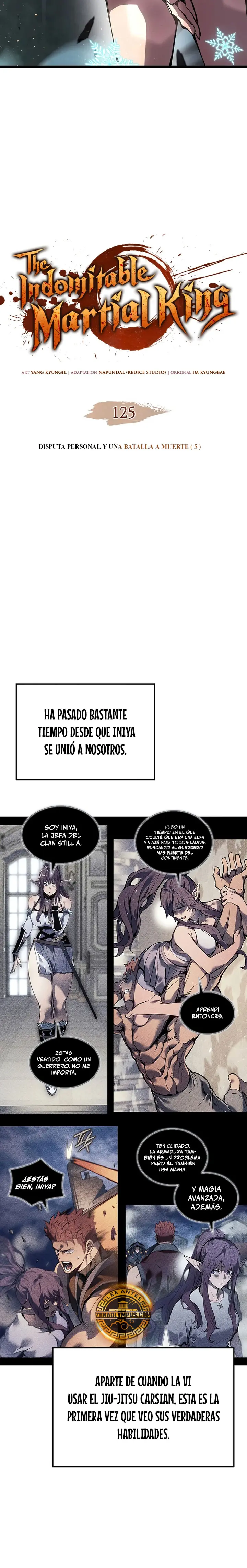 Read The Indomitable Martial King Español Manga Online