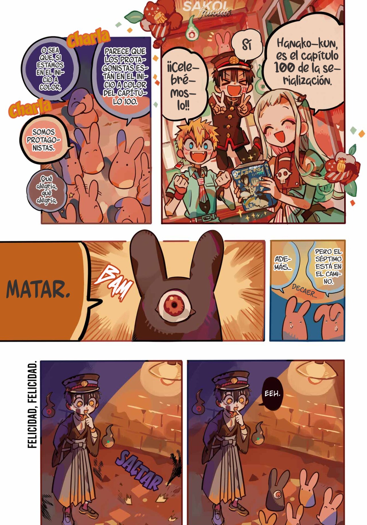 Read Toilet-bound Hanako-kun Español Manga Online