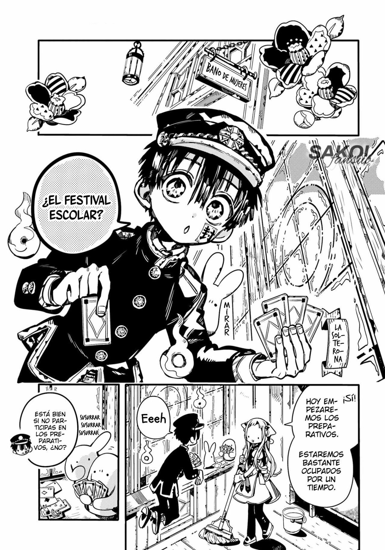 Read Toilet-bound Hanako-kun Español Manga Online