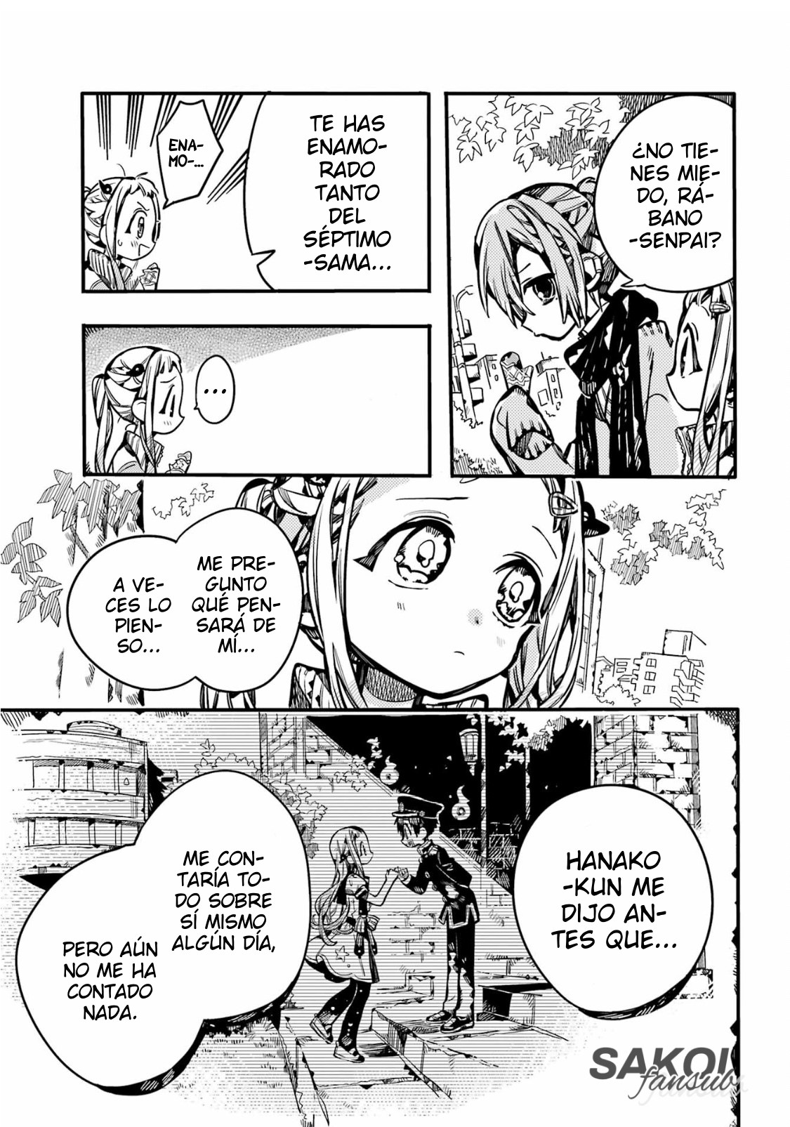 Read Toilet-bound Hanako-kun Español Manga Online