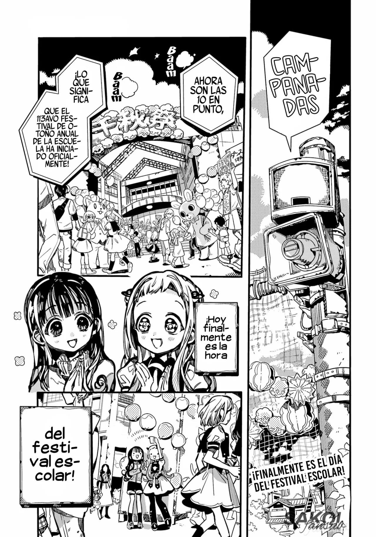 Read Toilet-bound Hanako-kun Español Manga Online