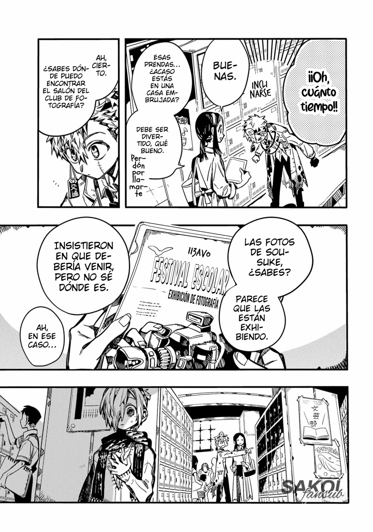 Read Toilet-bound Hanako-kun Español Manga Online