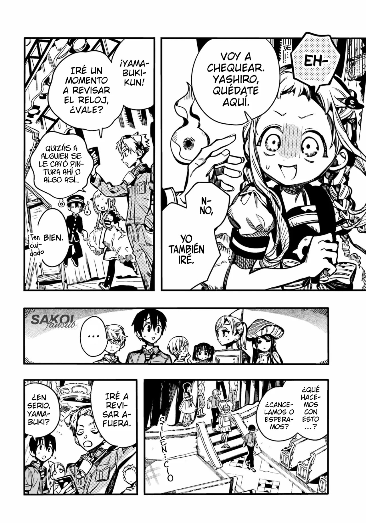 Read Toilet-bound Hanako-kun Español Manga Online