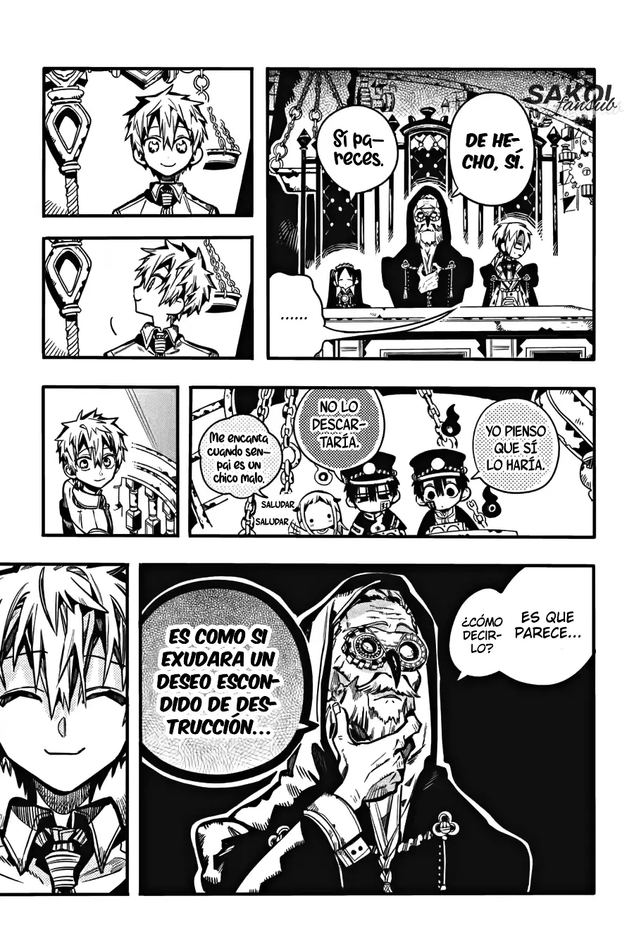 Read Toilet-bound Hanako-kun Español Manga Online