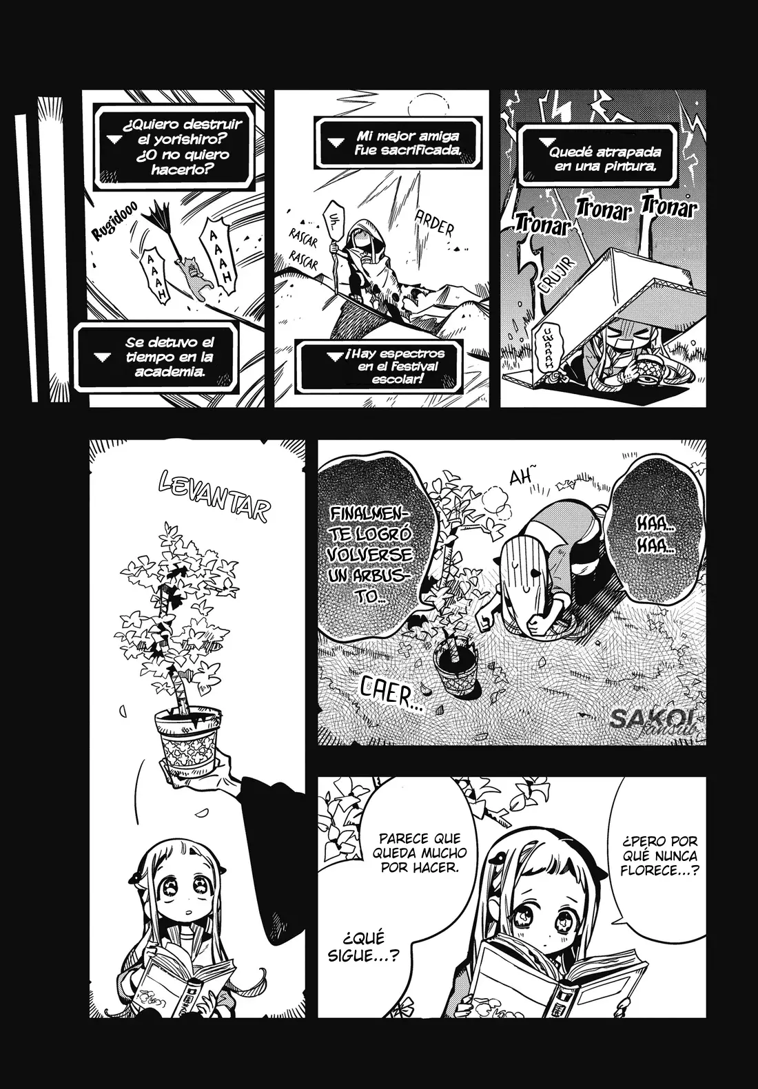 Read Toilet-bound Hanako-kun Español Manga Online