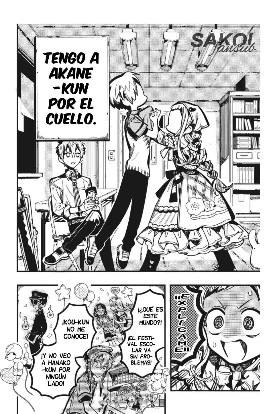 Read Toilet-bound Hanako-kun Español Manga Online