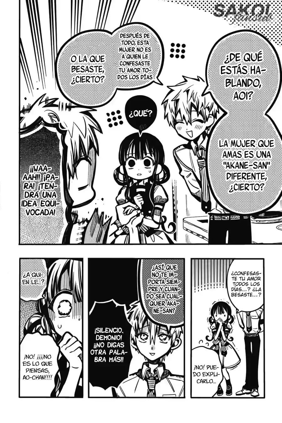 Read Toilet-bound Hanako-kun Español Manga Online