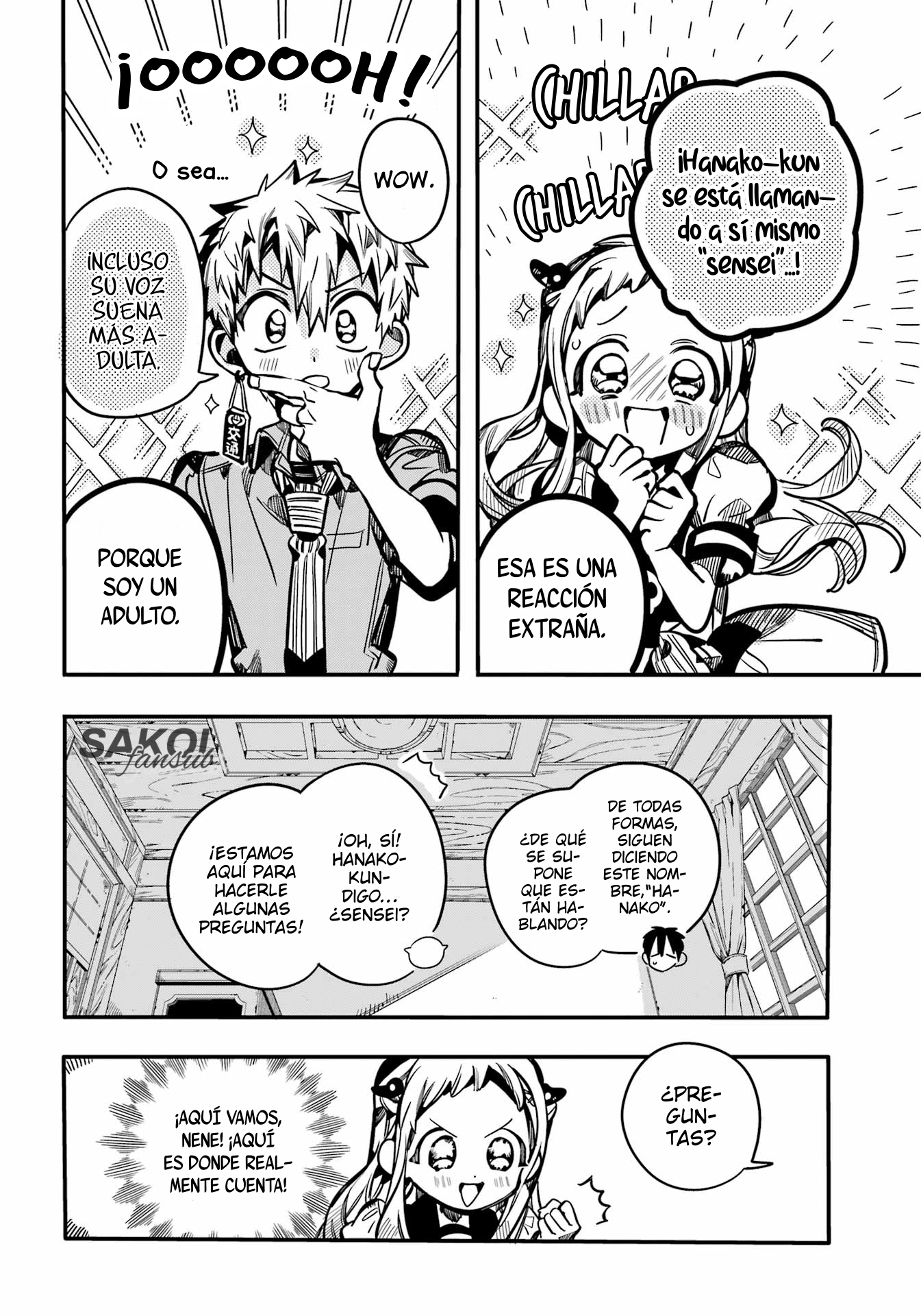 Read Toilet-bound Hanako-kun Español Manga Online