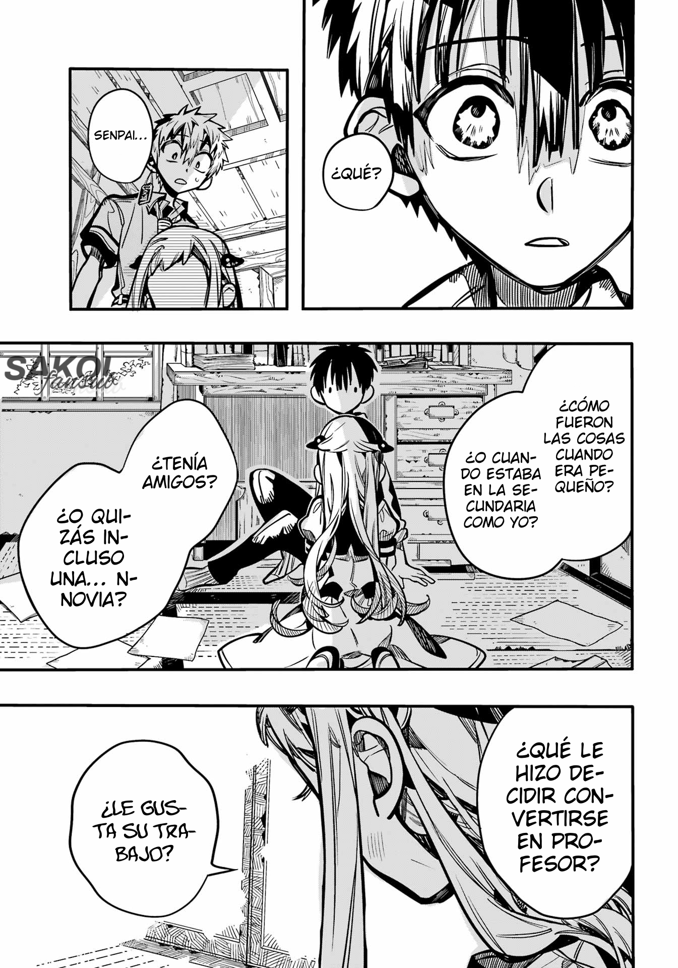 Read Toilet-bound Hanako-kun Español Manga Online