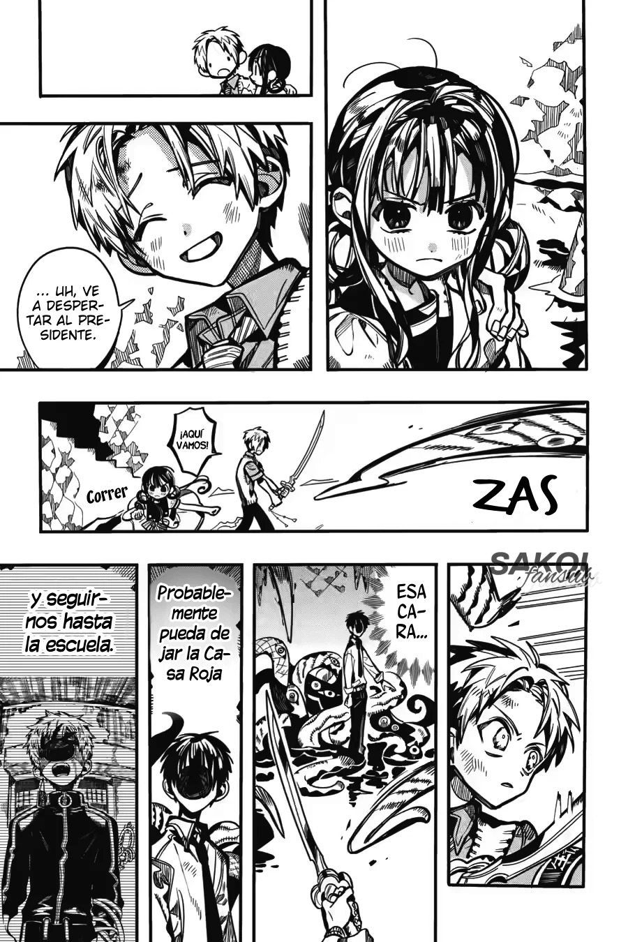 Read Toilet-bound Hanako-kun Español Manga Online